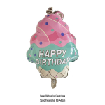 V&auml;rviline laste s&uuml;nnip&auml;evapeo tordi ja &otilde;hupallide dekoratsioonikomplekt