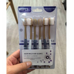 Laia peaga, tiheda siidist pehme hambahari t&auml;iskasvanutele m&otilde;eldud pehme karusnahk Suure tihedusega majapidamises kasutatav suu s&uuml;gavpuhastus