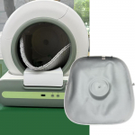 Cat Litter Toilet Bottom Support Mat Elegant Easy to Clean Anti Slip Silicone Pad Buckle Design