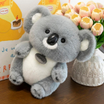 Kvaliteetne koala pehme m&auml;nguasi, koala karu nukk, laste rahustav magamisnukk 23CM hall