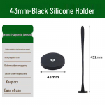 Magnetiline ukse ventilatsioon pesumasinale: Kokkup&otilde;rkevastane lukk ja kaitsekleebis.