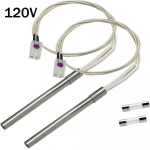 2 tk 120V Hot Rod s&uuml;&uuml;taja komplekt + 2 varufookust Pit Bossi puidugraanuligrillile