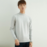 S&uuml;gis-talvine poolk&otilde;rge kaelusega kampsun meeste pullover lahtine &uuml;hev&auml;rviline n&auml;gus kudumkampsun moodne mitmek&uuml;lgne aluskiht villane kampsun pikkade varrukatega XL