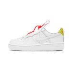 Nike Force 1 Toggle PS Valge Erepunane Laste tossud High-Voltage CU5287-102 27.5