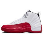 Air Jordan 12 Retro Cherry 2023 Unisex tossud Valge Metallik-H&otilde;be Varsity-Punane CT8013-116 41