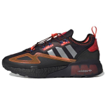 adidas ZX 2K Boost Tuumikmust P&auml;ikesepunane Unisex Tossud H&otilde;bedane-Metallik GY1209 44