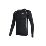 Nike Pro Dri-Fit Sportlik Vabaaja Kitsa L&otilde;ikega Pika Varrukaga &Uuml;mmarguse Kaelusega T-s&auml;rk Meeste Topid Must DD1991-011 XL black