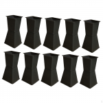 10 tk Lillehoidja aluseid seadete jaoks Peodekoratsioonid 11.7cmx11cmx23cm