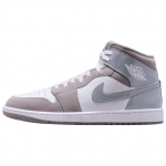 Air Jordan 1 Mid SE Patent Cool Grey Meeste tossud Valge Keskmine Hall HF3216-100 44.5