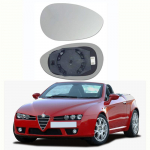 06-11 Alfa Romeo Brera Spider Kuumutatav Tahavaatepeegli Klaas Heated Left Side