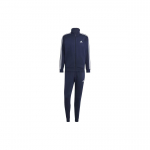 Adidas Originals Triibulise Lukuga Kraega Pikkade Varrukatega Elastsete Mansettidega P&uuml;ksid Vabaaja Spordidress Meeste &uuml;likond IJ6064 L