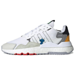Adidas Originals Nite Jogger Nahast Mugavad Spordijalatsid Libisemiskindlad Vastupidavad Madalad Vabaaja Jalan&otilde;ud Unisex Vabaaja Jalan&otilde;ud Valge HP9113 36