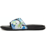 Nike Benassi Paks Tald V&auml;litingimustes &Uuml;hes T&uuml;kis Lilleline Trend Kummist Libisemiskindlad Klipid Naiste Jalan&otilde;ud Must 618919-029 35.5