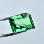 Looduslik roheline turmaliin 9,95 ct lahtine v&auml;&auml;riskivi haruldane smaragdl&otilde;ige SERTIFITSEERITUD dr-845cxd 13.5 mm approx