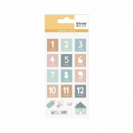 Stickers - Artemio - Jolies Comptines - 17 stickers puffies - Scrapbooking - Activit&eacute;s cr&eacute;atives mitmev&auml;rviline