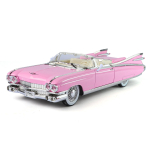 1/24 1959 Cadillac Eldorado Retro Sportauto Mudel Simulatsioonheli ja valgus Rehvide vedrustus Kollektsiooni kaunistused roosa