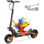 JOYOR S8 - Trottinette &eacute;lectrique - Moteur 600 W - Max 90km/h - Batterie 48 V 26 Ah - Pneus 10 pouces - Pliable - Noir