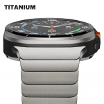 Titaanist Rihm Samsung Galaxy Ultra Kellale 2025 Correa Luksuslik L&uuml;lidega K&auml;ev&otilde;ru Meeste Rihm Samsung Galaxy Watch 7 Ultra 47mm jaoks Watch Ultra 2025