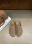 Baotou Birkenstock poolpapud naiste 2025 s&uuml;gis uus retro Mori mitmek&uuml;lgsed nahast platvormiga laisad kingad 36
