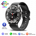 2025 Uus Watch6 Classic Nutikell Meestele GPS NFC Spordi Fitness Naiste Tervis S&uuml;dame l&ouml;&ouml;gisagedus Veekindel Bluetooth-k&otilde;ne Nutikell Silicone must