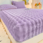 J&auml;nese pl&uuml;&uuml;sist s&uuml;gava taskuga voodilina Talvine paks soe madratsikaitse Pehme kohev kaheinimesevoodi madratsikate 200x220cm Only Sheet