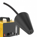 Kaasaskantav koonusadapteri suitsudiagnostika auto EVAP-i lekkeotsija testeri jaoks suitsukoonuse lekkedetektori heitgaasi sisselaskeava pagasiruumi adapter CHINA
