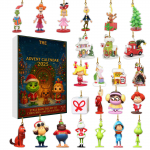 Advendikalender sisaldab 24 kingitust, Armas Figuur Nukk Advendikalender, &Uuml;llatusm&auml;nguasjadega Tagasiarvestuskalender, Kogutavad Figuurid Kingitus Lastele