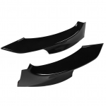 2 tk Eesmise kaitseraua huule jagaja spoiler Must Asendus 3. seeriale E92 E93 M Sport 2010&ndash;2013