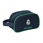 Trousse scolaire moyenne - safta - M248 - Bleu Marine - 26x12x15 cm - Polyester - Fermeture &eacute;clair sinine