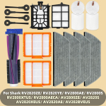 &Uuml;hildub Shark PowerDetect RV2820ZE, AV2800ZE, AV2800ZEEUWH, RV2800ZEEU, RV2820YE, Harja-mopi filtri tarvikutega