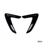 1 paar 2012-2016 Bmw 3. seeria F30 Black Abs auto k&uuml;ljeventilaatori katte dekoratiivsed poritiibade kleebised Automaatne vahetus must