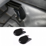 2 tk / komplekt ABS auto esiistme aluse katte kaitsekatte kleebised sobivad Toyota FJ Cruiser 2007- Auto jaoks must