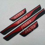 For BYD Atto 3 2022 2023+ Special Modified Ultra-thin Welcome Pedal Threshold trim Strip Gate Slot Pad Accessories Car punane