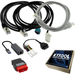 6 tk Diagnostikakaablite komplekt Tesla Model S 3 X Y jaoks, USB OBD2 diagnostikat&ouml;&ouml;riistade adapter, OBDII adapteri juhtmestikuga 1013230-00-A, 1137658-00-C, black