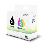 Cartouches d'encre - MEHRWEGTONER - PG510 CL511 - 5 pi&egrave;ces - Compatible Canon - Multicolore et Noir