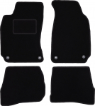 Dywaniki samochodowe welurowe czarne do: Volkswagen Passat B5 sedan, kombi, variant (1996-2001)