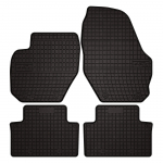 Dywaniki samochodowe gumowe do: Volvo XC90 I SUV (2002-2014) - czarne, dopasowane