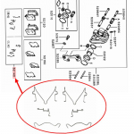 Tagapiduri Ketaspiduri Klambri Remondikomplekt MR389630 Mitsubishi jaoks Challengeri jaoks Pajero jaoks Montero Sporti jaoks K94W K97W K99W ABS