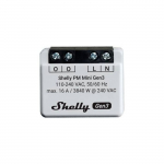 Compteur de consommation - Shelly - PM Mini Gen 3 - Pack de 2 - 16A - Compatible Alexa