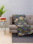 William Morris Maasikavaras Mustriga Tekk Premium Kvaliteediga Kodutekstiil Hubase Elutoa Kaunistuseks 40x50in