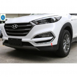 Kroomitud Auto Eesmised / Tagumised Udutulede Lambi Dekoratiivne Liist V&auml;lisosa ABS Lisad Kate Sisekate Sobib Hyundai Tucson 2016 2017 2018