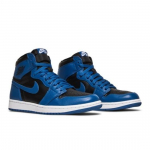 Air Jordan 1 Retro High OG Dark Marina Blue 555088-404 EU 44.5 sinine/must
