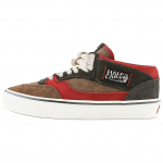 Vans X Bolin Half Cab Hobuse Aasta Piiratud V&auml;ljalase LX Mugav Istuvus Madal L&otilde;ige Rula Kingad Unisex toss Pruun Punane Must VN000EJ0HRZ 36.5