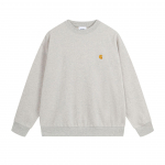 Carhartt kapiga fliisist lukuga kampsun 3D logomustriga M