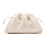 Bottega Veneta Mini Cloud Sidurikott Naiste sidur Valge 585852V1BW09009 Basic Set (Bag+Dust Bag)