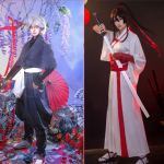 Gabimaru Sagiri Cosplay Kost&uuml;&uuml;m Jigokuraku Yamada Asaemon Sagiri &Uuml;likond V&ouml;&ouml;juuste ja Varruka ning Jalaosaga T&auml;iuslik Lavale, Kultuuri&uuml;ritustele ja Kooli