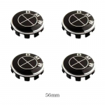 4 tk 56 mm 68 mm Auto logo velje keskmised katted ABS Rehvikate kleebis BMW X1 X3 X5 X6 Z4 E60 E38 E53 E70 E85 jaoks Tarvikud