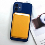 iPhone MagSafe Nahast Magnetiline Kaarditasku &Uuml;mbris lavender