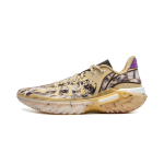 Li Ning Jie Ao 2 Basketball Shoes Men's Low top White Brown ABFV013-3 42
