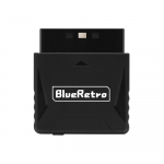 RetroScaler Mini Blueretro vastuv&otilde;tja adapter PS1 PS One PS2 jaoks &Uuml;hildub 8bitdo PS4 PS5 Xbox Series X juhtmevaba kontrolleriga must